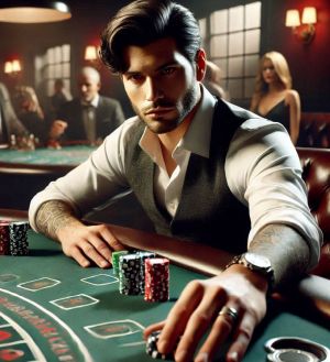 Placing your bet at blackjack