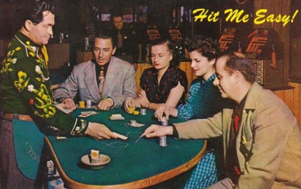 Hit Me Easy Blackjack c1950s ???